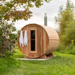 Outdoor Barrel Sauna