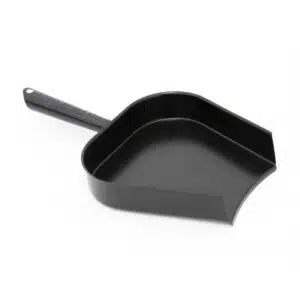 A professional e-commerce product shot of the Big Green Egg Ash Pan, showcasing its sleek, durable stainless steel construction designed for effortless cleanup.