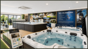 Comparison of the Sundance Spas 680, 780, 880 and 980 hot tub series, highlighting the differences in features, hydrotherapy and luxury.